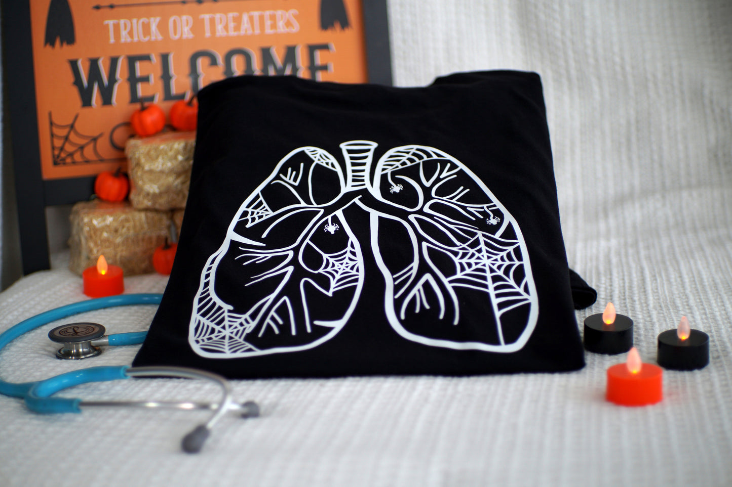 Spooky Spider Lungs T-Shirt